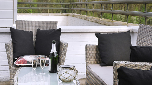 Dachterrasse mit Lounge-set